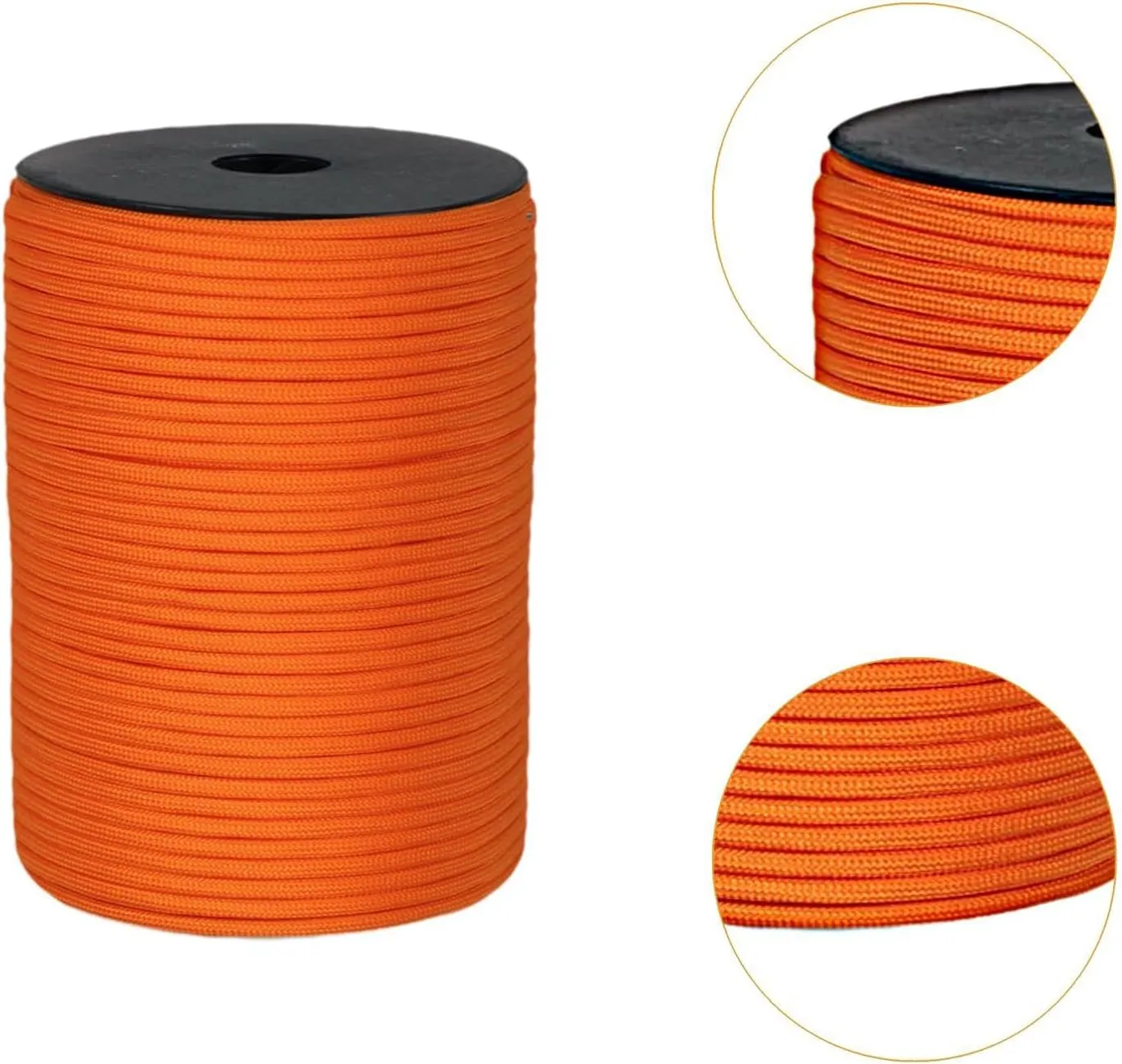 100M Paracord Parachute Cord,Tarp Tent Rope 9 Strand Rope,Guy Line Outdoor Camping Binding Rope for Hiking DIY Craft Making