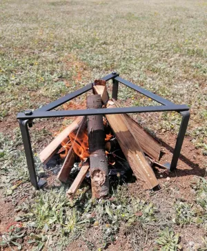 14 Inch Camping Tripod for Cooking, Camping Cooking Stand, Tripod Grill, Fire Tripod for Cooking, Cast Iron Stand, Dutch Oven Stand, Fire Pit Stand, Dutch Oven Tripod, Cooking Tripod for Campfire