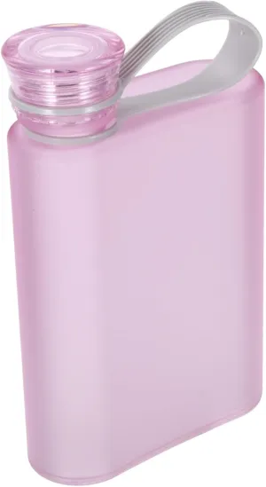 1Pc Frosted Portable Water Bottle Leakproof Fitness Kettle Ergonomic Design for Outdoor Travel Durable Reusable Plastic for Gym Sports and Daily Use