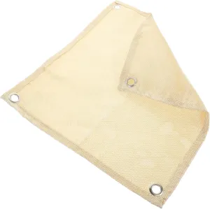 1Pc Outdoor Camping Fireproof Mat Heat Insulation Blanket Cloth for Picnic Supplies Lightweight Portable Made for High Temperature Resistance Random Color
