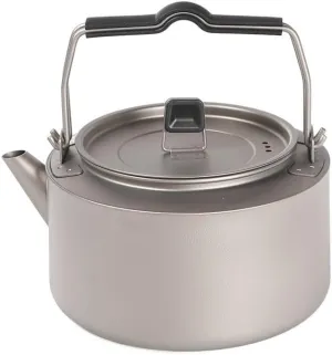 1PC Outdoor Pure Titanium Kettle 1L Portable Coffee Pot