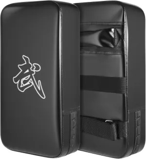 2 Pack Muay Thai Pad for Training Boxing Equipment Kicking Punching Shield Muay Thai Kickboxing Training Pad for MMA, Martial Arts, Karate, Taekwondo, Punching, Foot, Knee and Elbow Target