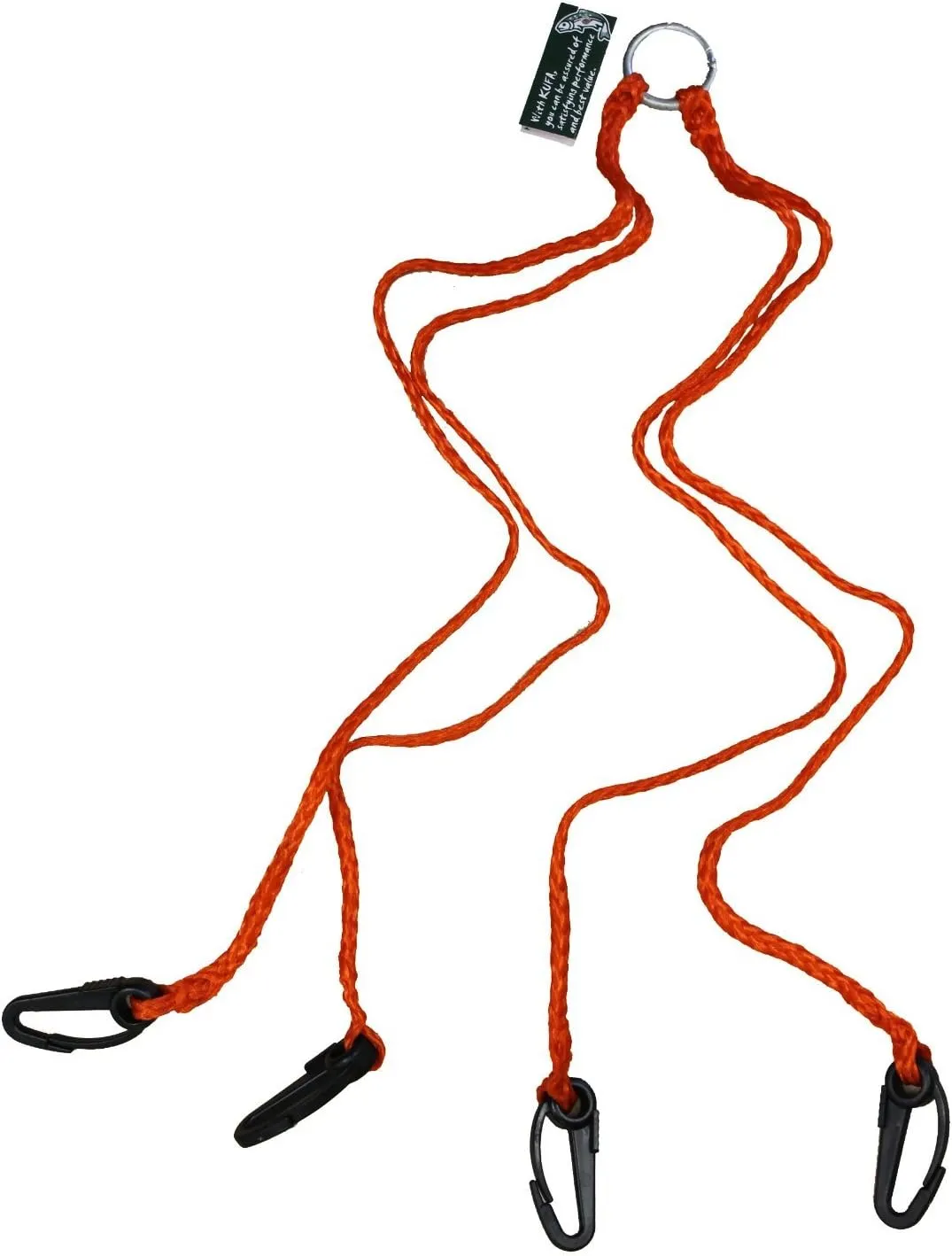 2-Pack of KUFA Vinyl Coated Crab Trap & Accessory kit Including 100' Rope, Caliper, Harness, Bait Bag & Red/White Float