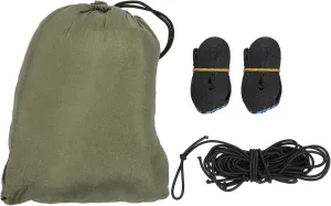280x140cm Anti Mosquito Camping Hammock, Outdoor Nylon Fabric with Mosquito Net, Lightweight and Sturdy for Camping and Garden Leisure, Includes Storage Bag and Ropes