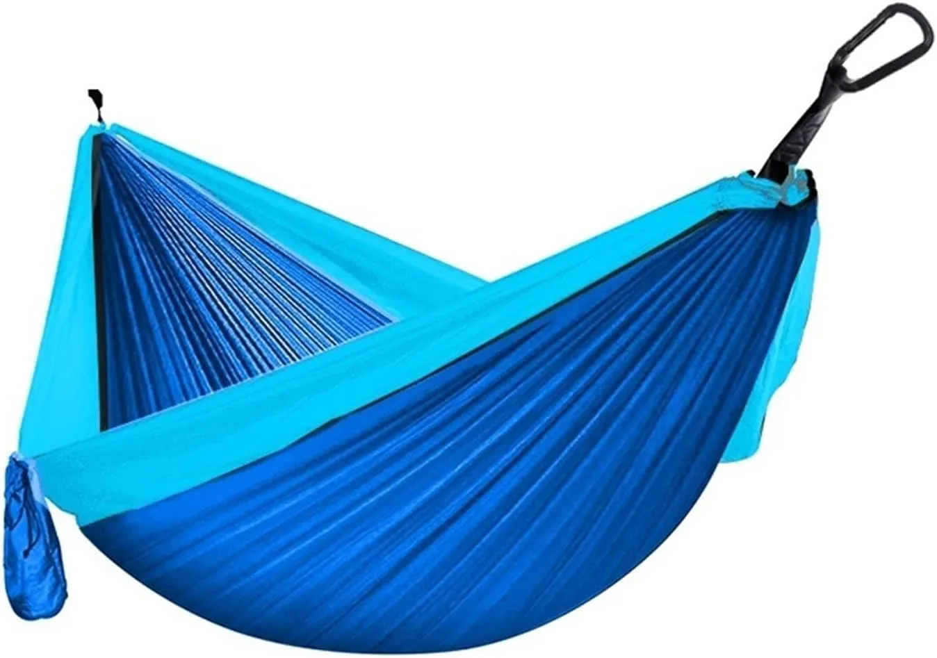 300 * 200cm Portable Camping Parachute Hammock Survival Garden Outdoor Furniture Leisure ?Travel Double Hanging Bed, Auburn Brown