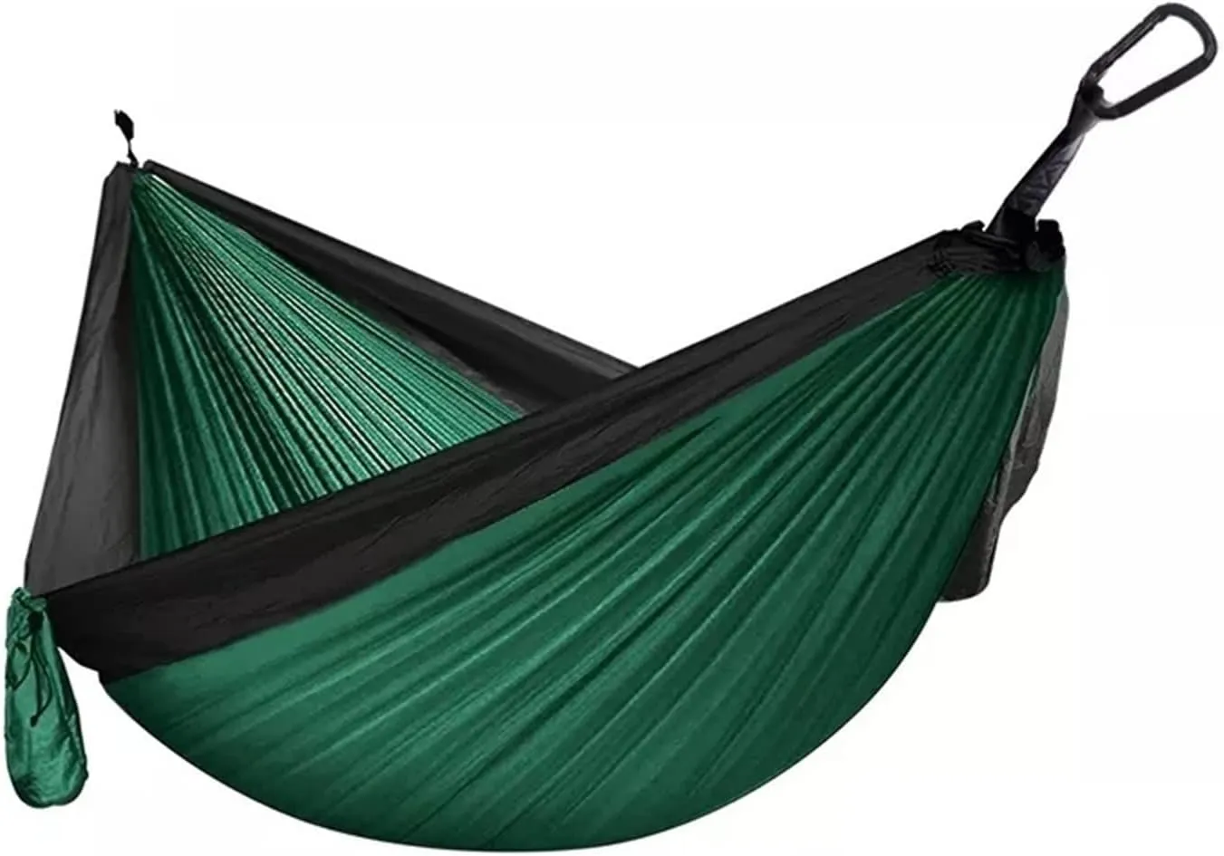 300 * 200cm Portable Camping Parachute Hammock Survival Garden Outdoor Furniture Leisure ?Travel Double Hanging Bed, Auburn Brown