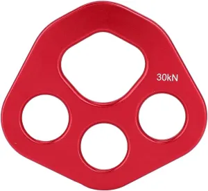 30KN Climbing Rigging Plate, Aviation Aluminum Multi Anchor Gear for Rock Climbing