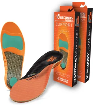 3810 Ultra Arch Support – Foam Cushion Insoles for Men & Women w/Metatarsal Pad, Plantar Fasciitis Relief, Morton's Neuroma Metatarsalgia Orthotics, Heavy Impact Shoe Insert (M 12) 2-Pack