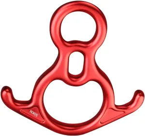 50kN 8 Figure Descender Aluminum Alloy Compact Belaying and Rappelling Equipment for Operations