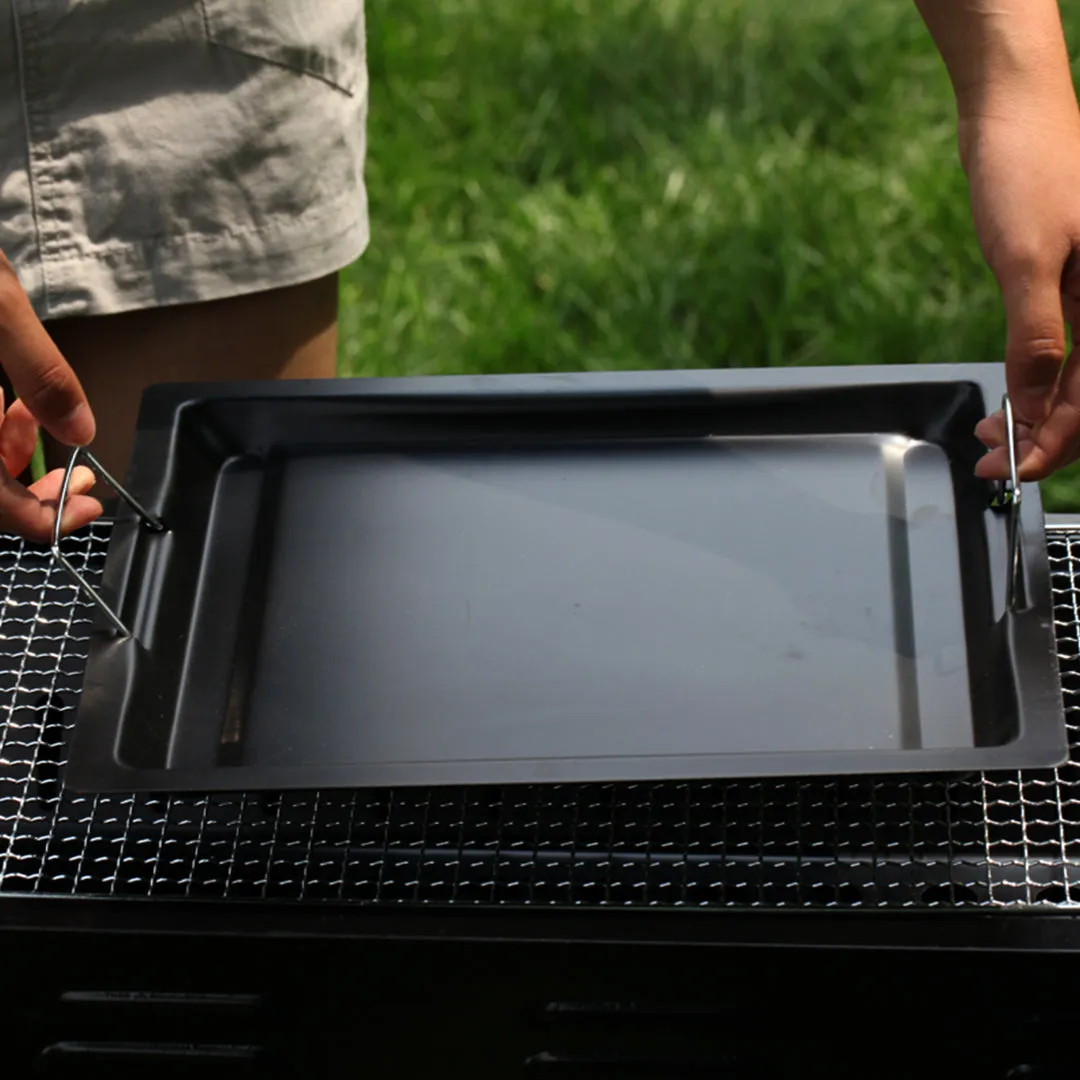 72cm Portable Foldable Thick Charcoal Grill