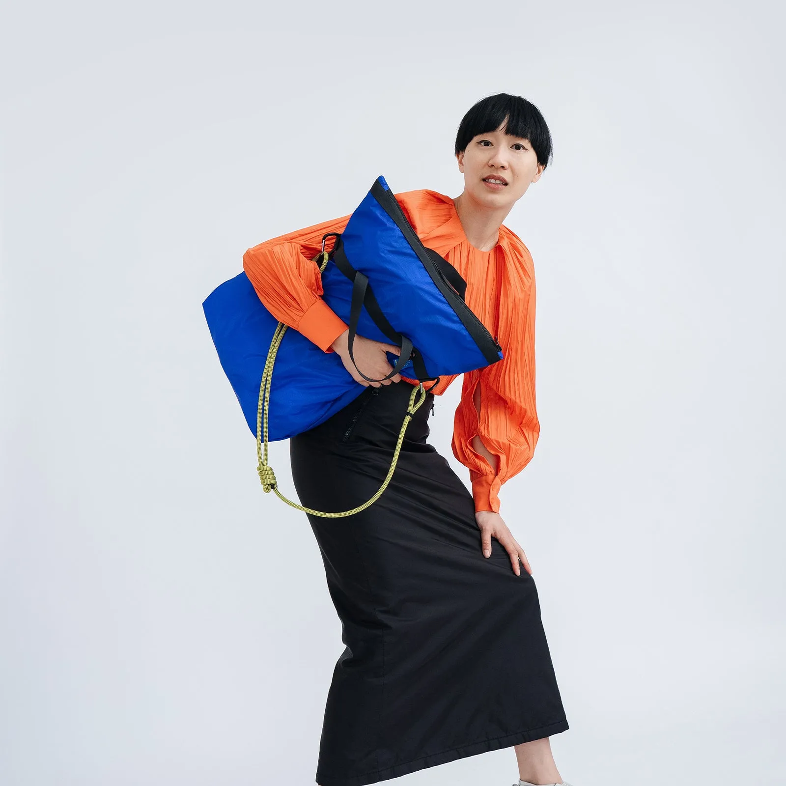A105 FOLD SLING - SHOPPER - europium blue