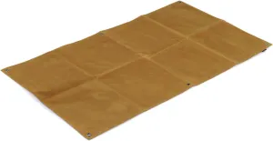 AB-036 Multi-Seat, Camel, Luggage Storage, Waterproof, Durable, 100% Natural Materials, Cotton Canvas, Real-Oriented, Width 27.6 x 54.4 inches (70 x 138 cm), Leisure Sheet, Outdoor Activities,