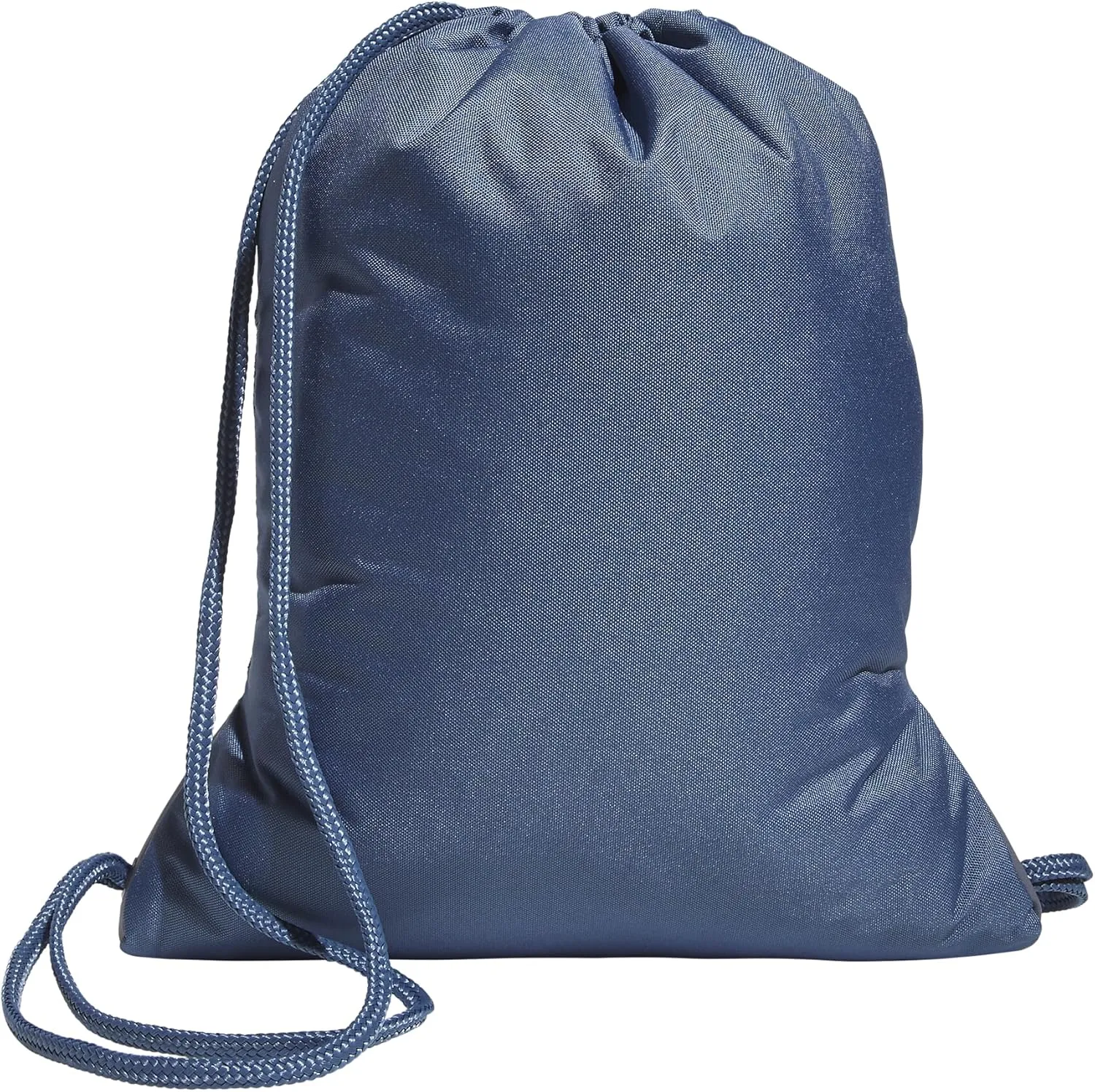 adidas Alliance Sackpack (12L) Lightweight Athletic Small Drawstring Team Sports Workout Bag Discontinued, Stone Wash Preloved Ink Blue/Preloved Ink Blue/Rose Gold, One Size