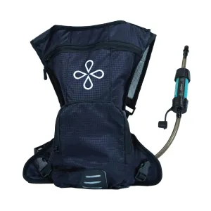 Adventure Pack: 2 Liter Tactical Hydration Backpack with Survival Water Filter - Best Water Backpack for Hiking, Running, Biking, Cycling, Skiing, Rucking, and All Outdoor Adventures