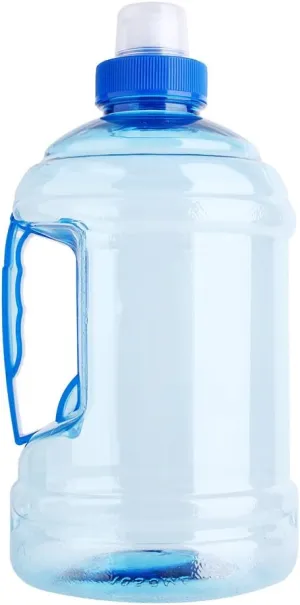 Akozon Water Bottle 1 Liter Water Jug 1L H20 Arrow Water Bottle Large Bottle BPA Free Plastic Cap Kettle Drinking Container with Handle for Outdoor Training Party Fitness Gym Sports
