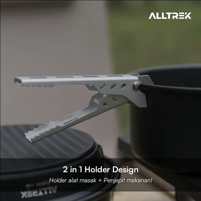 ALLTREK Cooking Set CASTRY 4in1 Alat Masak Camping Portable