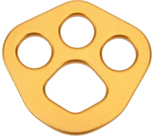 Aluminum Alloy Plate, 30KN 4 Holes Rigging Plate High Load Bearing Connector Climbing Gear for Outdoor Rock Climbing