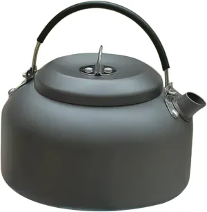 Aluminum Alloy Portable Camping Kettle 0.8l Tea Pot Camp Kettle Outdoor Accessories