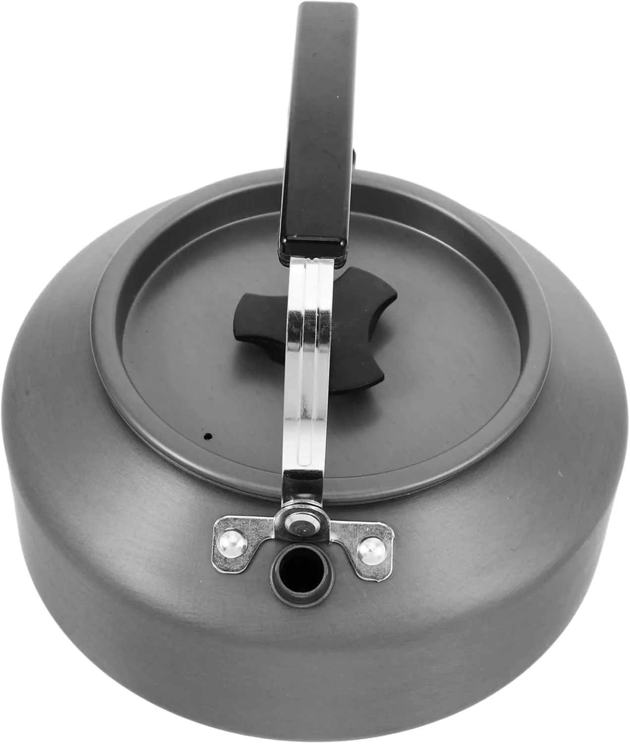 Aluminum Alloy Portable Water Boiler Camp Kettle for Boiling Water Outdoor Cooking Pot Stylish Tea Kettle for Camping Hiking