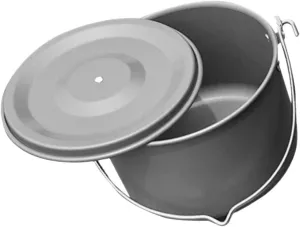 Aluminum Camping Cooking Pot Set 6-8 Person Picnic Pot for Outdoor Cooking BBQ Hiking Camping