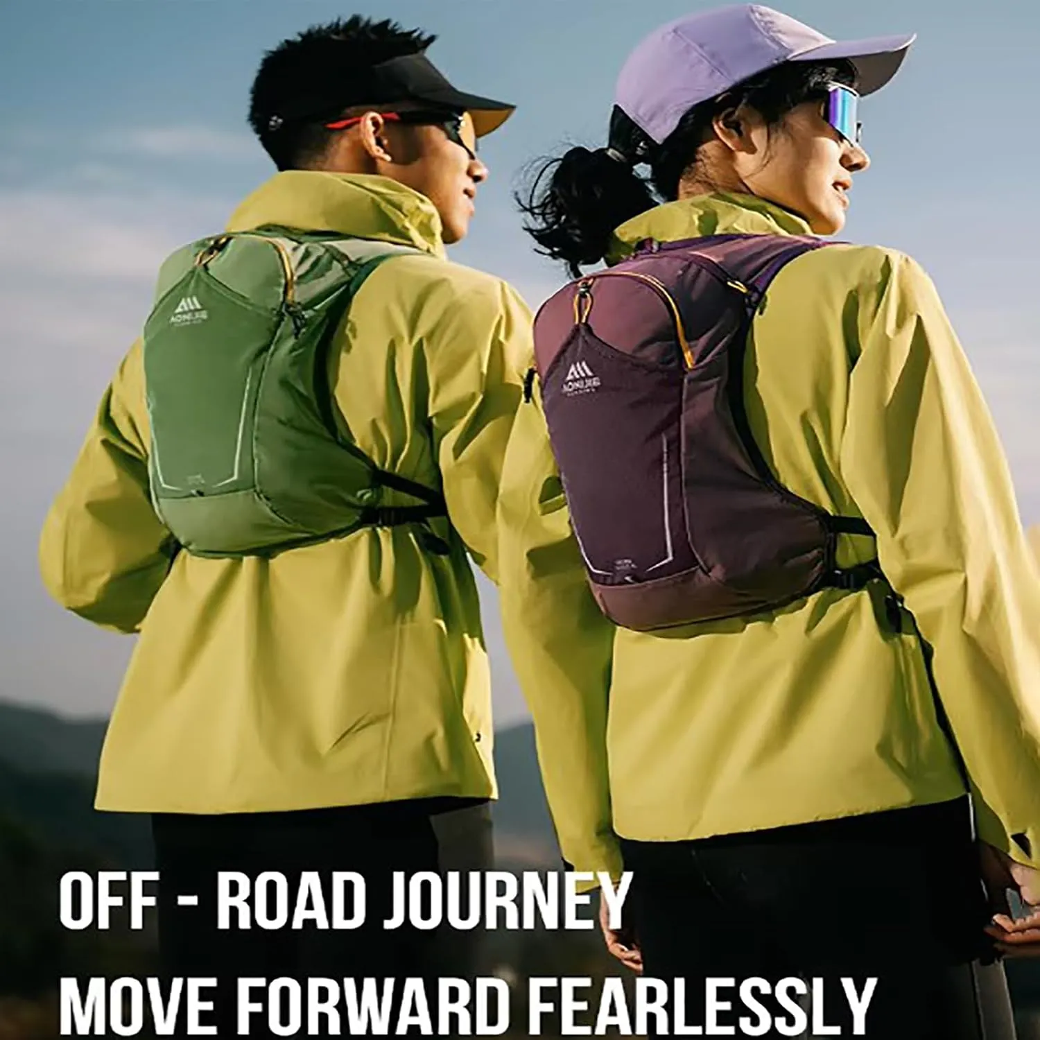 AONIJIE 8L Running Hydration Vest Backpack, High Capacity Lightweight Trail Running Vest for Trail Running, Races, Hiking