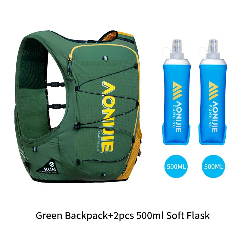 AONIJIE High-Capacity Hydration Backpack – Breathable 10L Running Vest-C9116