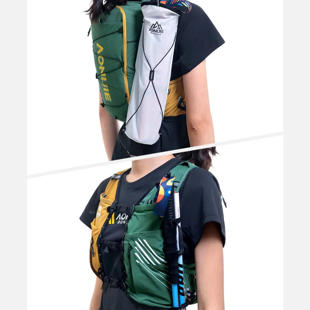 AONIJIE High-Capacity Hydration Backpack – Breathable 10L Running Vest-C9116