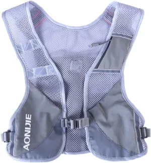 AONIJIE Reflective Running Vest Marathon Running Vest Pack Breathable for Hiking Camping Cycling Race