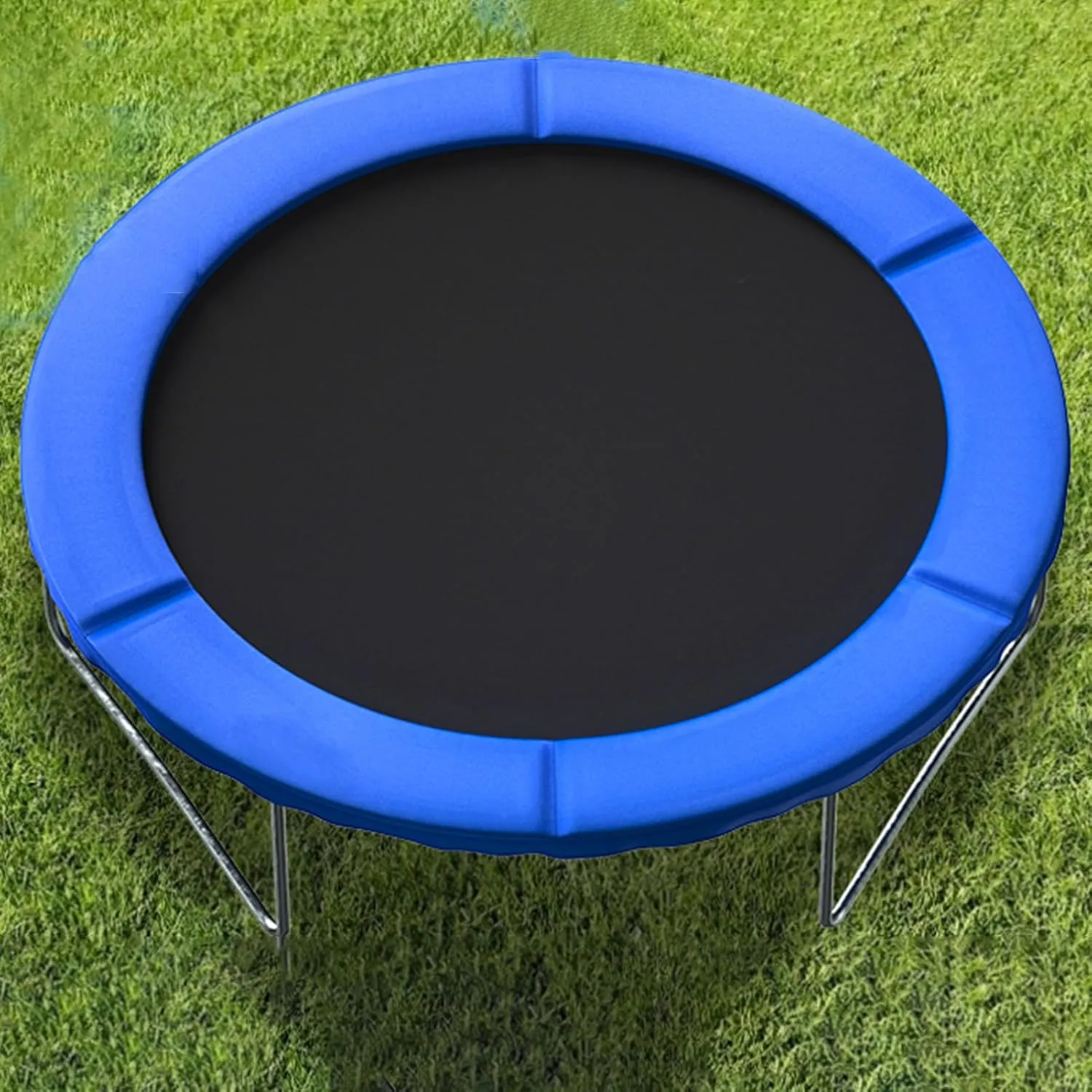AOYEBO PVC/PE Trampoline Safety Pad 6-14FT - Tear-Resistant Edges & Foam-Lined Sides (Replacement Mat, All-Weather Frame Cover)​​