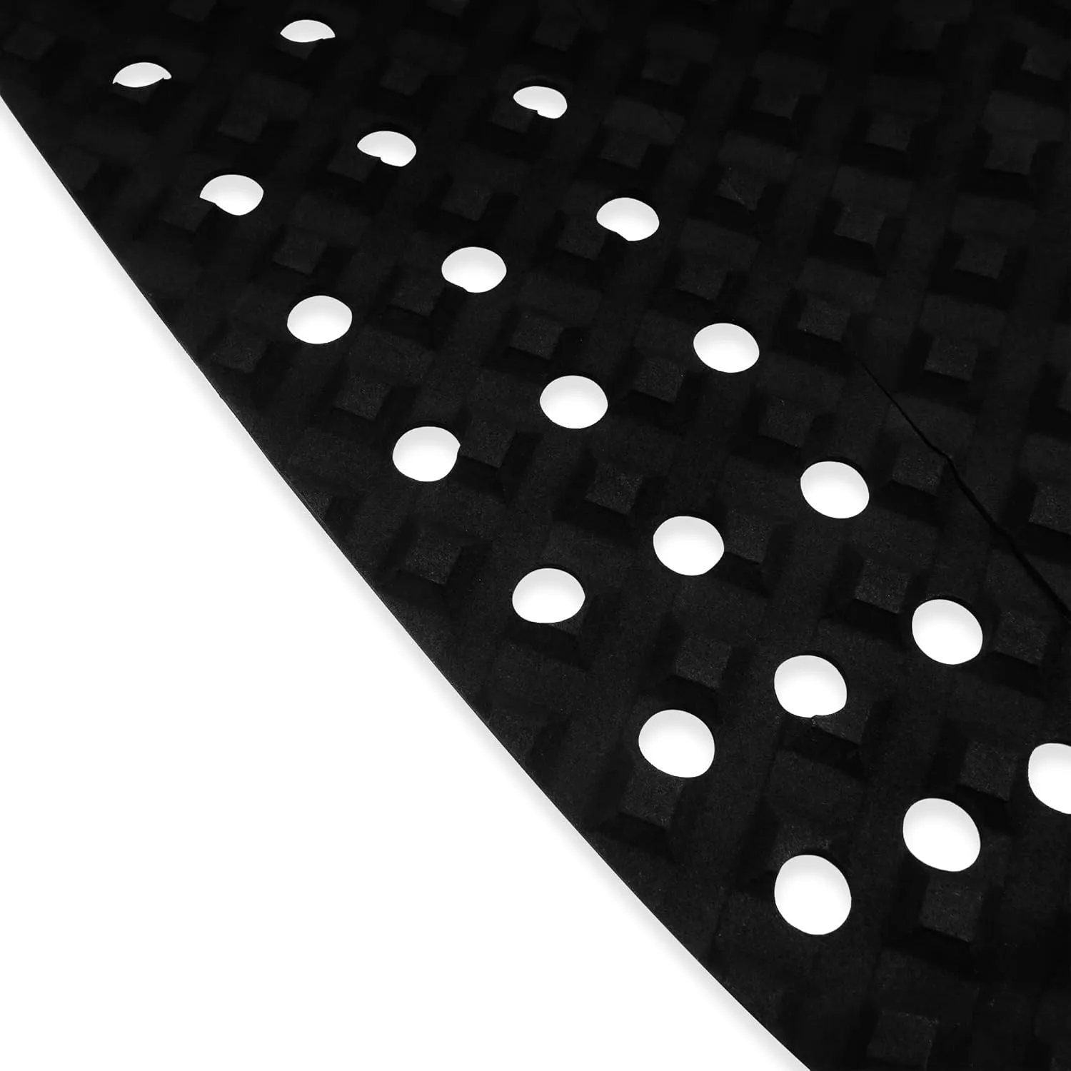 AQUBONA 5 Piece EVA Surfboard Deck Traction Pads for Stomp Skimboards, Surf Boards, Funboard, Fish Board/Aqua Blue Gray Black