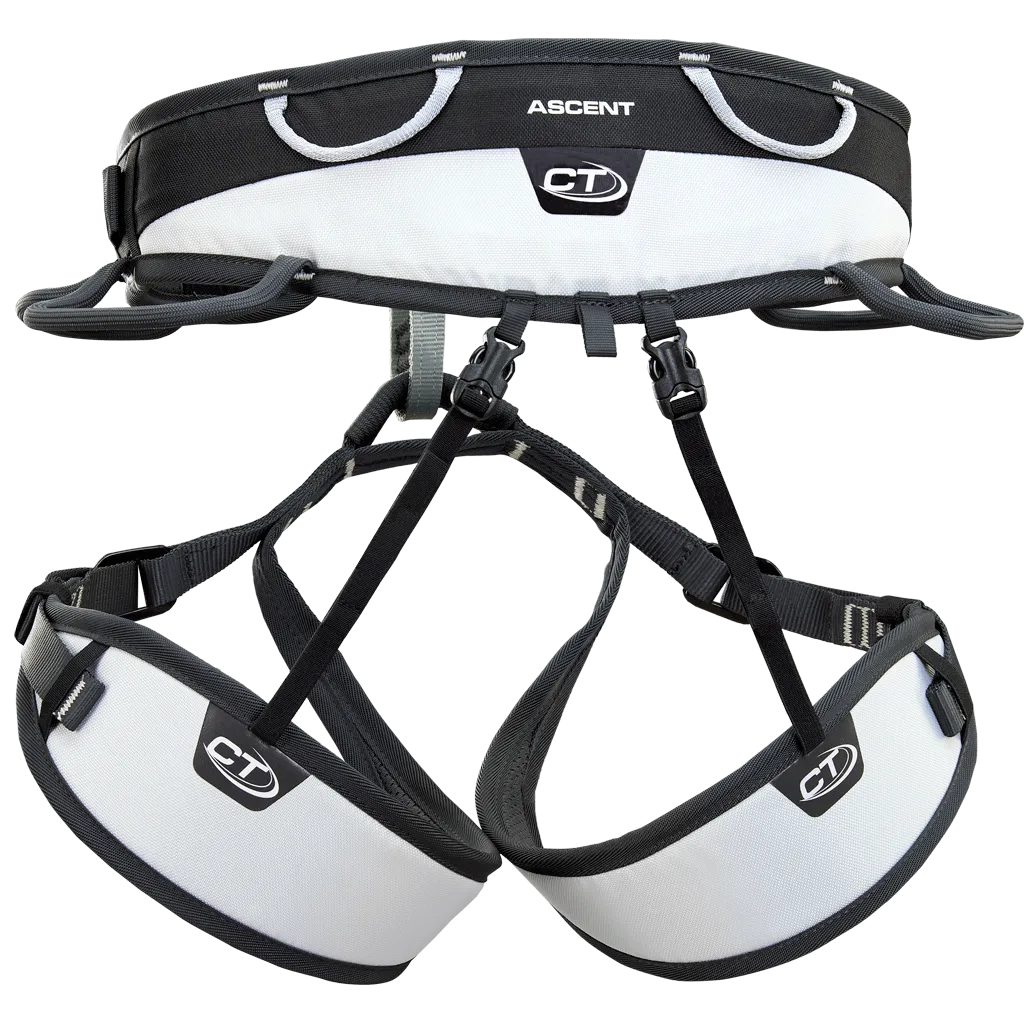 Ascent Harness | Black/Silver Grey