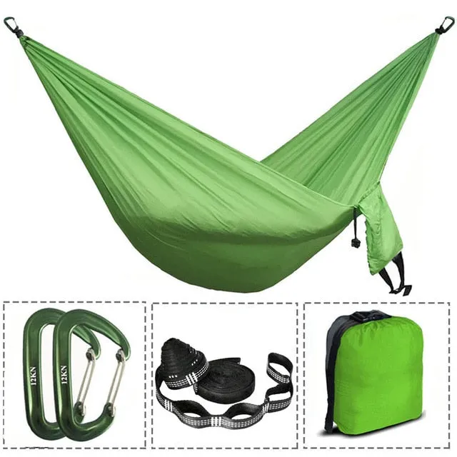Assorted Color Parachute Nylon Hammock