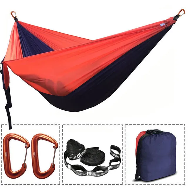 Assorted Color Parachute Nylon Hammock