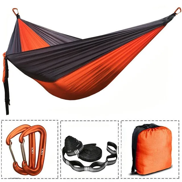 Assorted Color Parachute Nylon Hammock