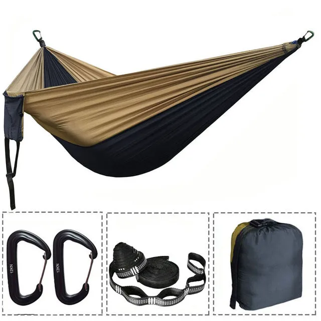 Assorted Color Parachute Nylon Hammock