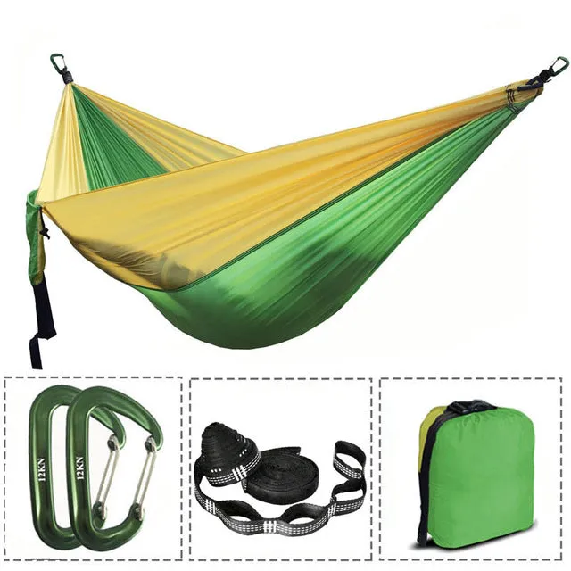 Assorted Color Parachute Nylon Hammock