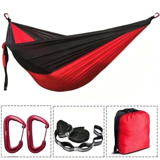 Assorted Color Parachute Nylon Hammock