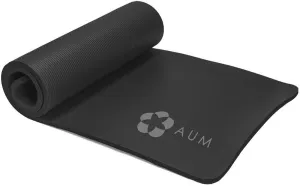 A.U.M Extra Thick 1/2" Exercise Yoga Mat w/Carry Strap - Non-slip, Moisture-Resistant Foam Cushion for Pilates - Support for Stretching & Physical Therapy - 72" x 24" x 1/2"