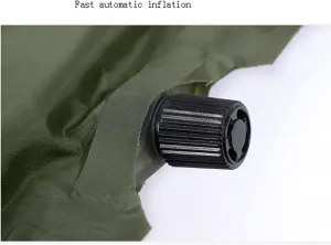 Automatic Inflatable Cushion Outdoor Tent Sleeping Mat Double Picnic Mat Thick and Portable Suitable for Self-Driving Lawn Beach Mat (Color : A, Size : 74.80×51.18in)