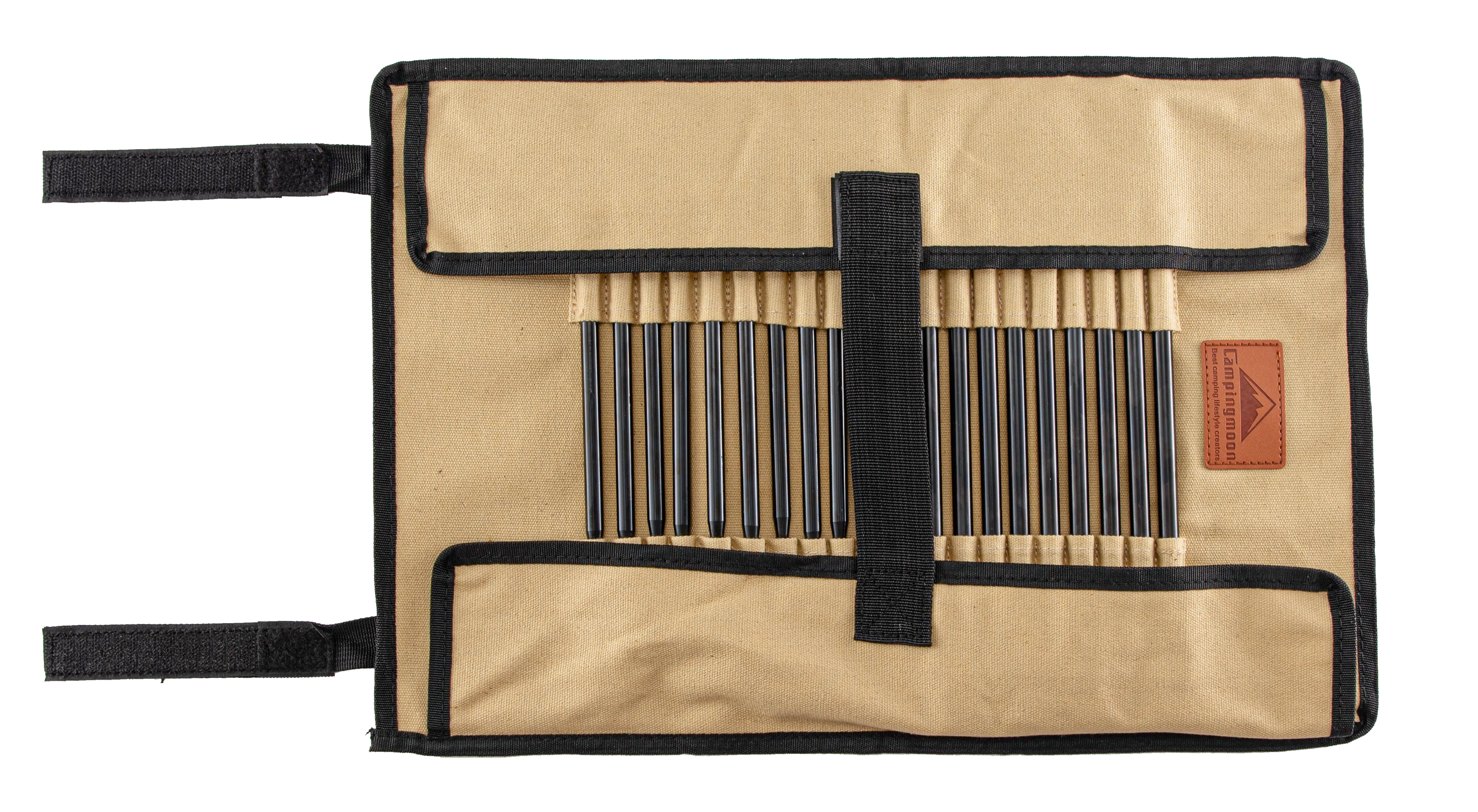 B-150C 13.8-inch Bottom Waterproof Outdoor Camping Tent Stakes Hammer Multi-Container Storage Bag