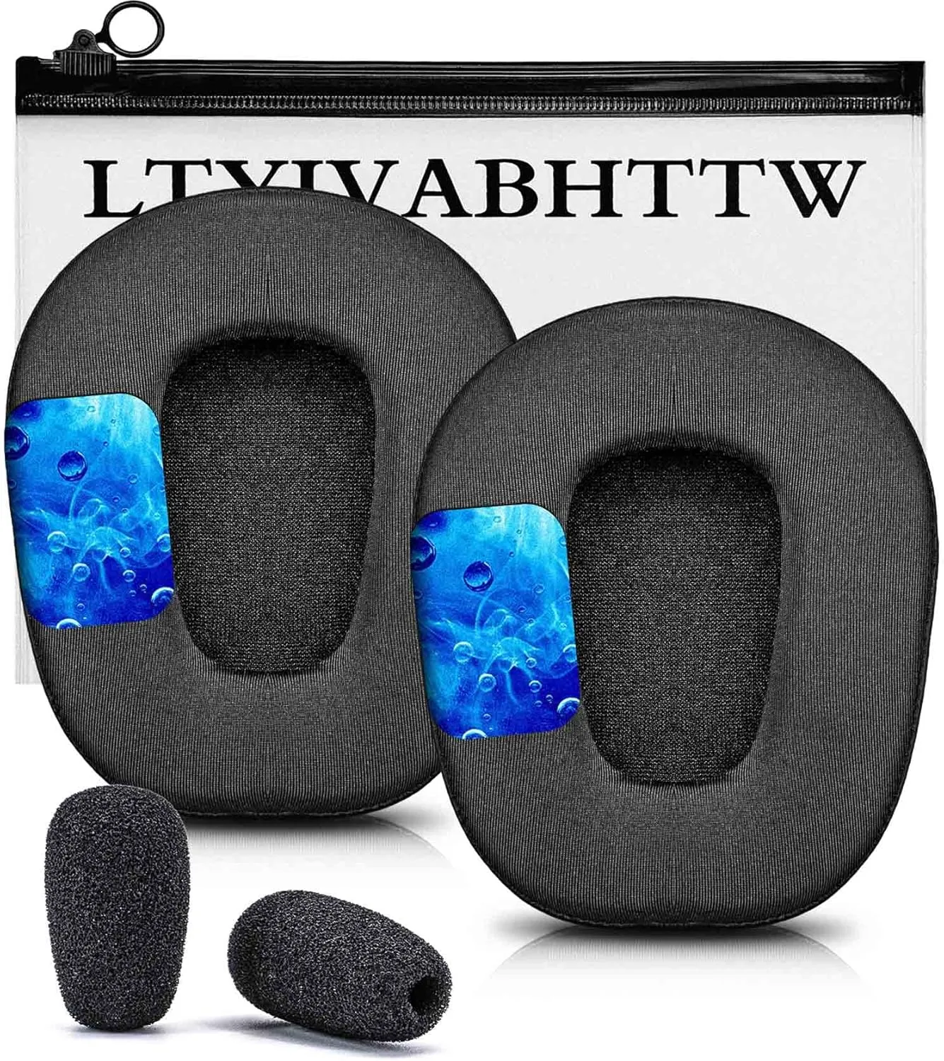 B450-XT B550-XT Kit Replacement Ear Pads Cushions - Compatible with B450 XT / B550 XT Headset I B450-XT/B550-XT Replacement Cushion Kit (Hybrid Cooling Gel Fabric)