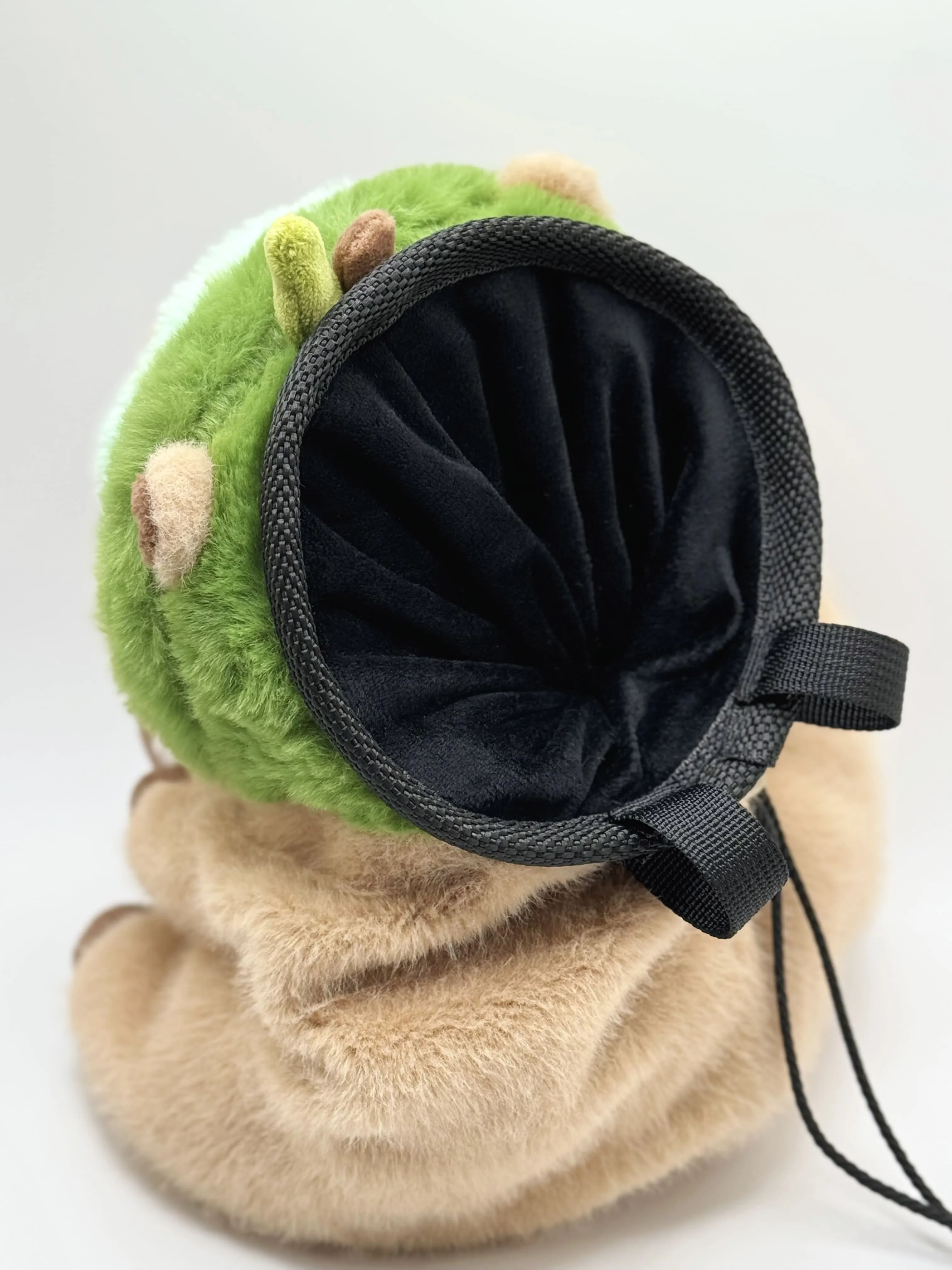 Baby Capybara with Avocado Boba Chalk Bag