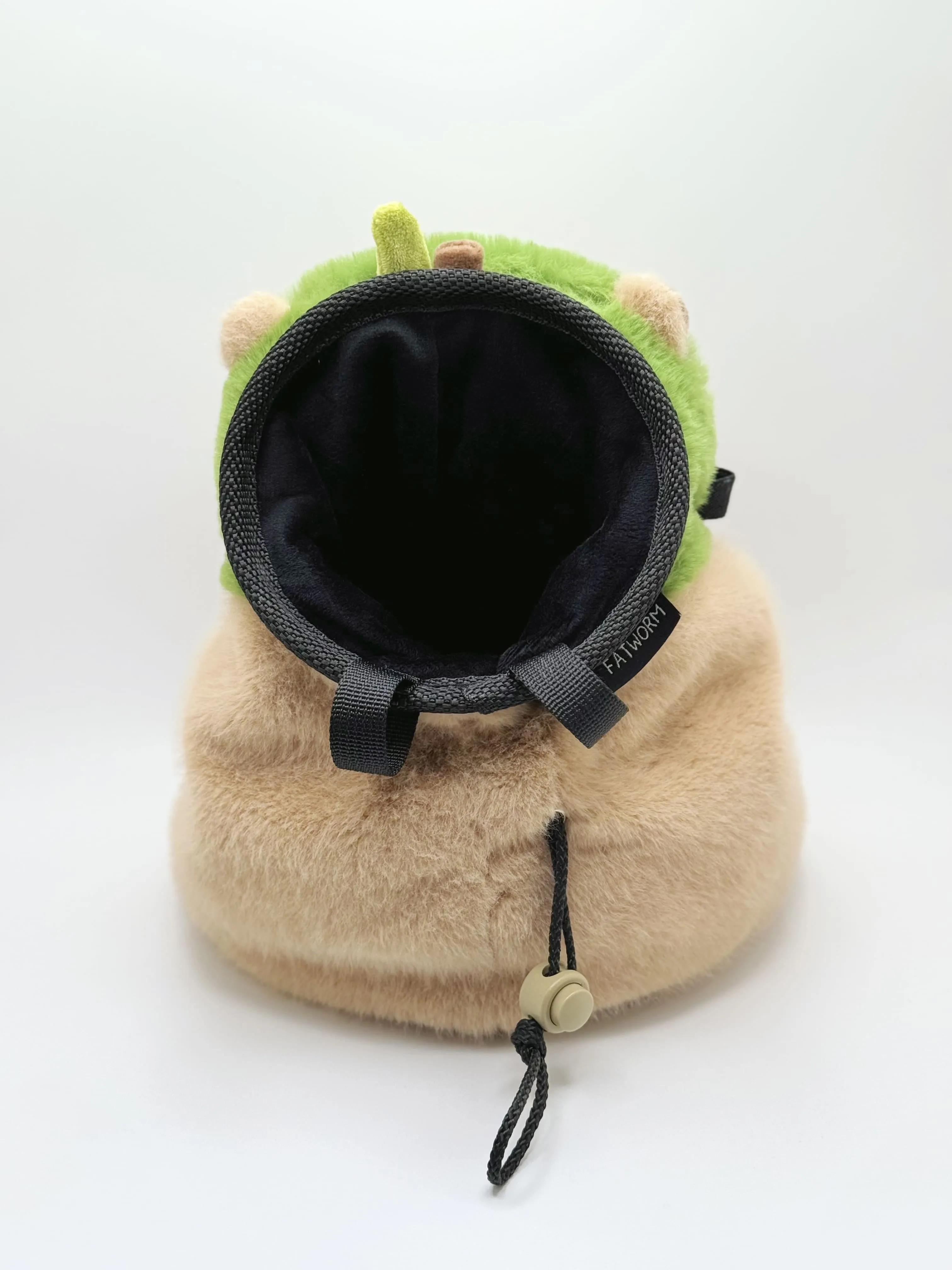 Baby Capybara with Avocado Boba Chalk Bag