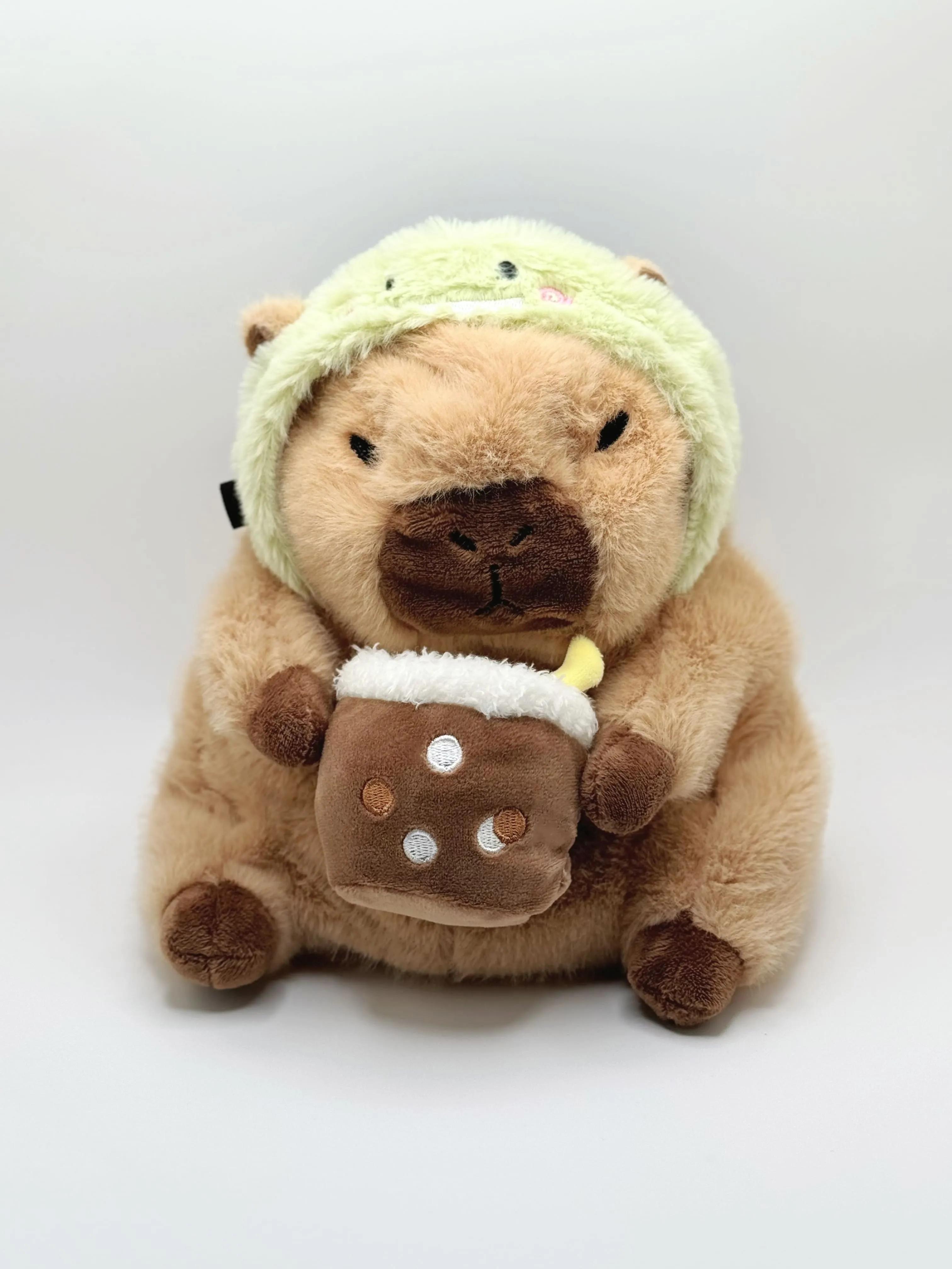 Baby Capybara with Dinosaur Boba Chalk Bag