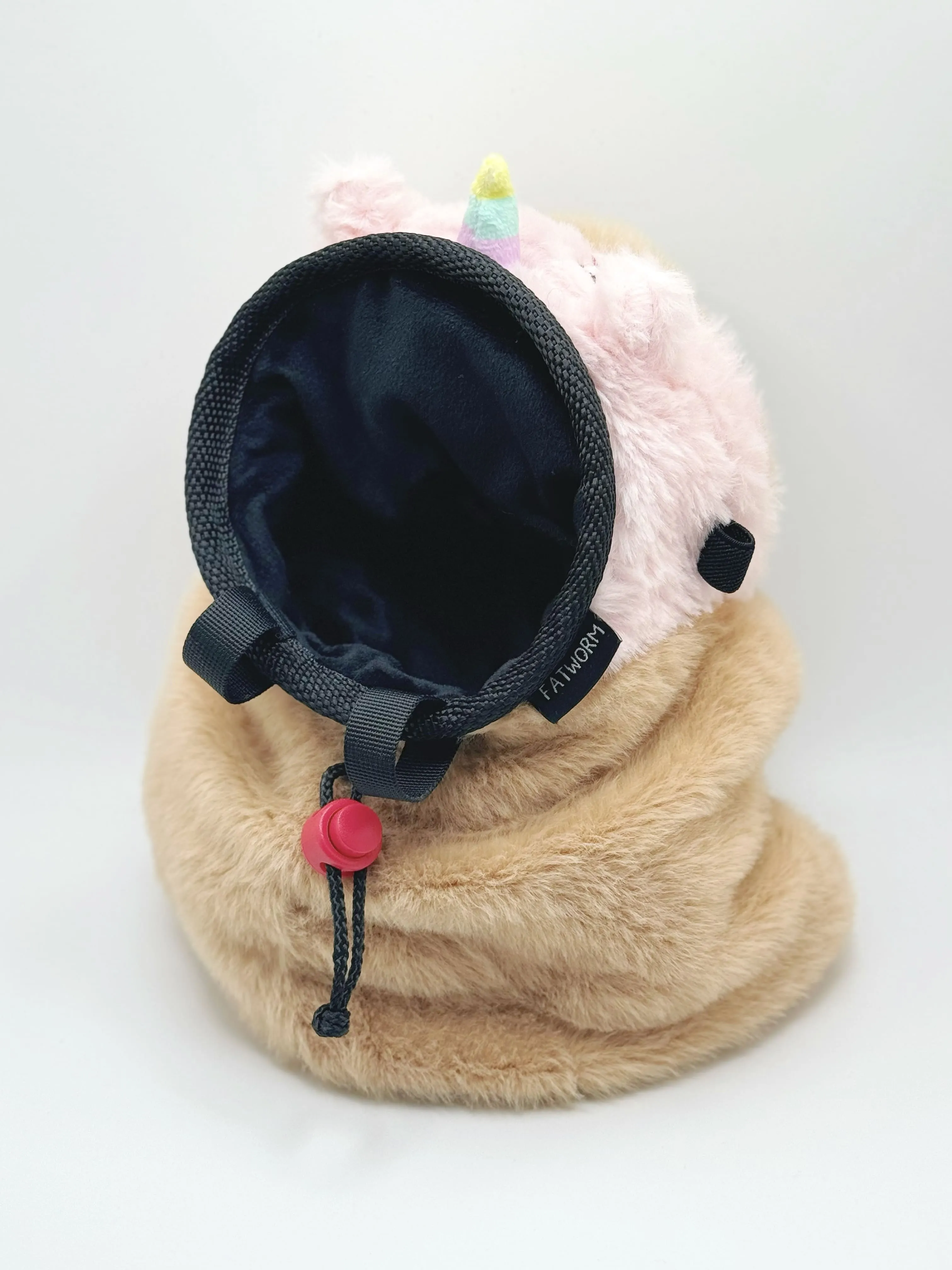 Baby Capybara with Unicorn Boba Chalk Bag