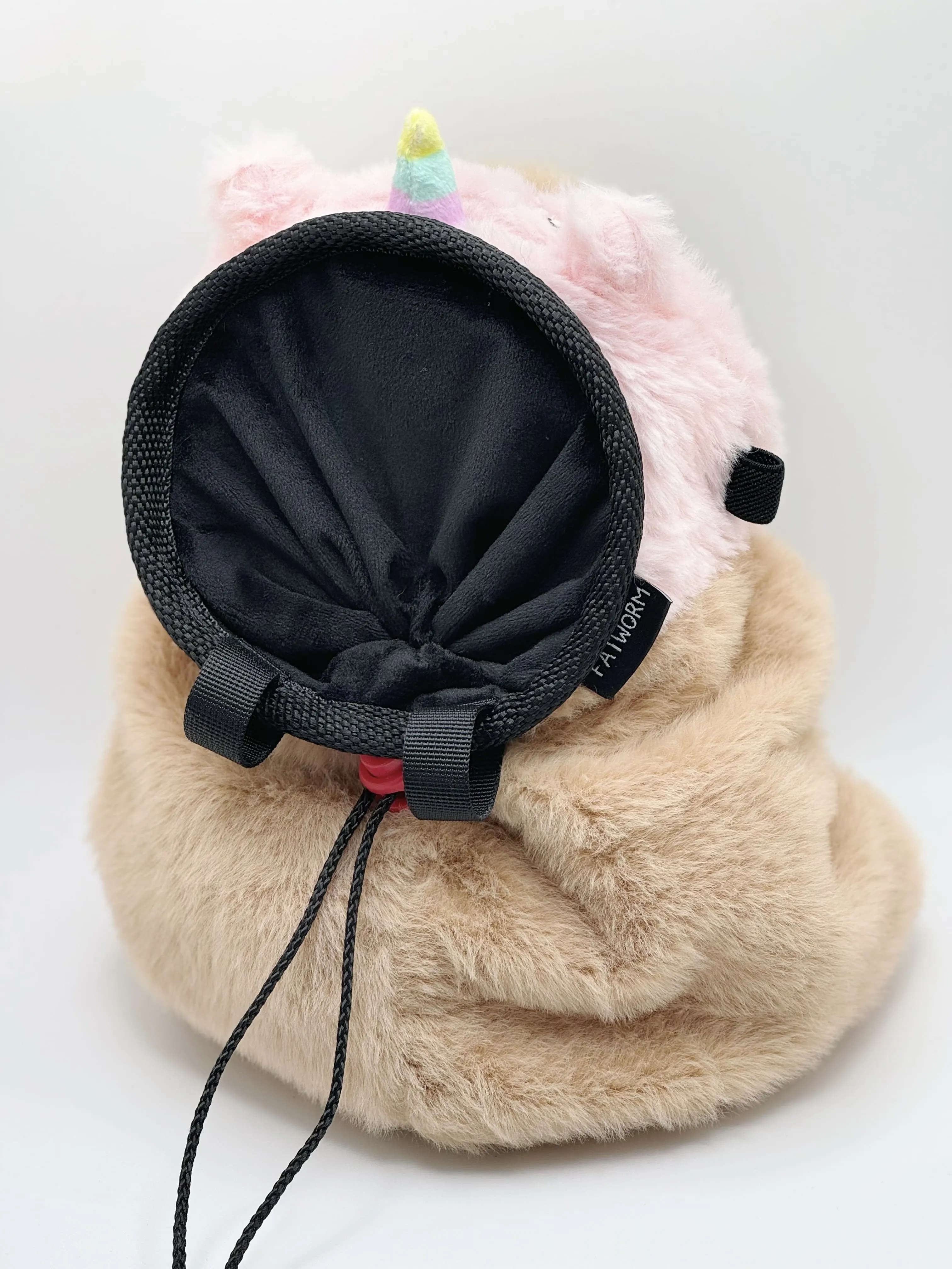 Baby Capybara with Unicorn Boba Chalk Bag