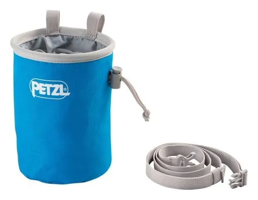 Bandi - blue, climbing chalk bag