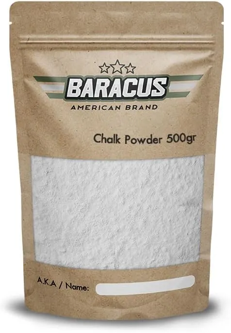 BARACUS Chalk Bag - Premium Gym Chalk for Climbing & Lifting Chalk, Gymnastics, Weightlifting, Crossfit, Pool Dance, Training and Improve Your Hand Grip