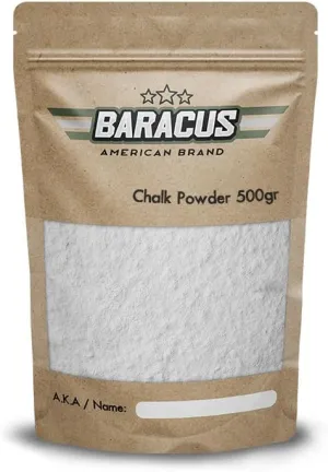 BARACUS Chalk Bag - Premium Gym Chalk for Climbing & Lifting Chalk, Gymnastics, Weightlifting, Crossfit, Pool Dance, Training and Improve Your Hand Grip