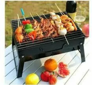 Barbecue Grill Set – Foldable, Portable & Perfect for Home & Outdoor Cooking